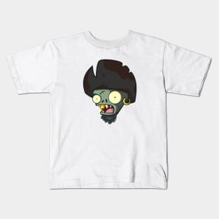 pirate zombie head vector character Kids T-Shirt